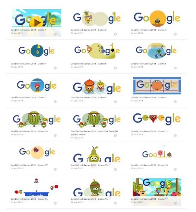 I Principali Doodle Di Google In Italia Dal 15 In Poi Diretta Social Socialbest